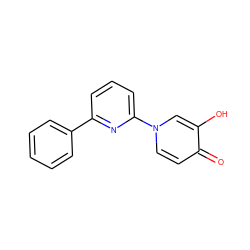 O=c1ccn(-c2cccc(-c3ccccc3)n2)cc1O ZINC000118888500