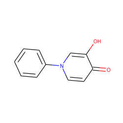 O=c1ccn(-c2ccccc2)cc1O ZINC000150231905