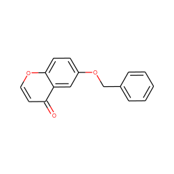 O=c1ccoc2ccc(OCc3ccccc3)cc12 ZINC000013835570