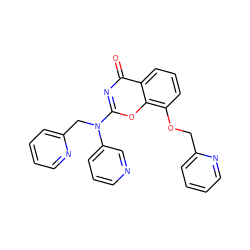 O=c1nc(N(Cc2ccccn2)c2cccnc2)oc2c(OCc3ccccn3)cccc12 ZINC000095560516