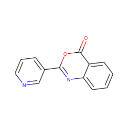 O=c1oc(-c2cccnc2)nc2ccccc12 ZINC000000127410