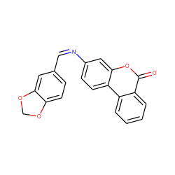 O=c1oc2cc(/N=C\c3ccc4c(c3)OCO4)ccc2c2ccccc12 ZINC000100136967