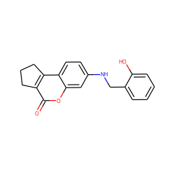 O=c1oc2cc(NCc3ccccc3O)ccc2c2c1CCC2 ZINC000299854720