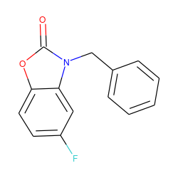 O=c1oc2ccc(F)cc2n1Cc1ccccc1 ZINC000064539974