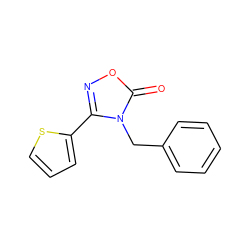 O=c1onc(-c2cccs2)n1Cc1ccccc1 ZINC000004966342