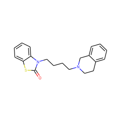 O=c1sc2ccccc2n1CCCCN1CCc2ccccc2C1 ZINC000299825872