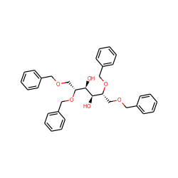 O[C@@H]([C@H](O)[C@@H](COCc1ccccc1)OCc1ccccc1)[C@@H](COCc1ccccc1)OCc1ccccc1 ZINC000003994288