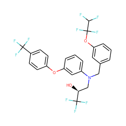 O[C@@H](CN(Cc1cccc(OC(F)(F)C(F)F)c1)c1cccc(Oc2ccc(C(F)(F)F)cc2)c1)C(F)(F)F ZINC000038157983