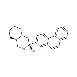 O[C@]1(c2ccc3c(ccc4ccccc43)c2)CN2CCCC[C@@H]2CO1 ZINC000473124737