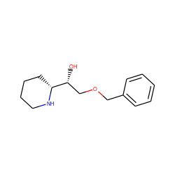 O[C@H](COCc1ccccc1)[C@H]1CCCCN1 ZINC000026263749