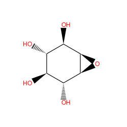 O[C@H]1[C@H](O)[C@@H](O)[C@H]2O[C@H]2[C@@H]1O ZINC000017995199