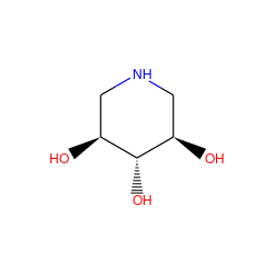 O[C@H]1CNC[C@@H](O)[C@@H]1O ZINC000100872034