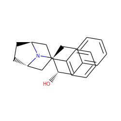 O[C@H]1Cc2ccccc2C[C@@H]1N1[C@H]2CC[C@H]1CC(c1ccccc1)C2 ZINC000100799615