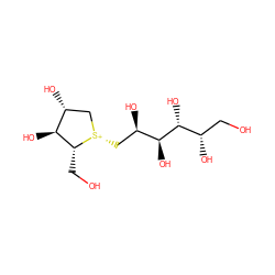 OC[C@H](O)[C@@H](O)[C@@H](O)[C@H](O)C[S@@+]1C[C@@H](O)[C@H](O)[C@H]1CO ZINC000071754212