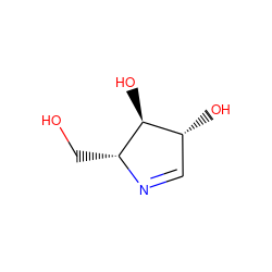 OC[C@H]1N=C[C@@H](O)[C@@H]1O ZINC000028819165