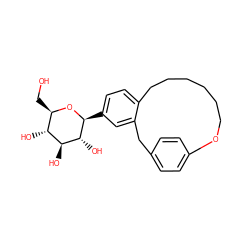 OC[C@H]1O[C@@H](c2ccc3c(c2)Cc2ccc(cc2)OCCCCCC3)[C@H](O)[C@@H](O)[C@@H]1O ZINC000071340512