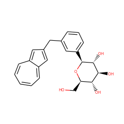 OC[C@H]1O[C@@H](c2cccc(Cc3cc4cccccc-4c3)c2)[C@H](O)[C@@H](O)[C@@H]1O ZINC000003939470