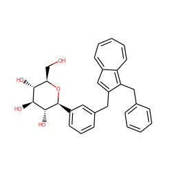 OC[C@H]1O[C@@H](c2cccc(Cc3cc4cccccc-4c3Cc3ccccc3)c2)[C@H](O)[C@@H](O)[C@@H]1O ZINC000096272002