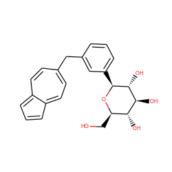 OC[C@H]1O[C@@H](c2cccc(Cc3ccc4cccc-4cc3)c2)[C@H](O)[C@@H](O)[C@@H]1O ZINC000003939469