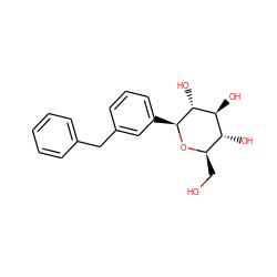 OC[C@H]1O[C@@H](c2cccc(Cc3ccccc3)c2)[C@H](O)[C@@H](O)[C@@H]1O ZINC000034269545