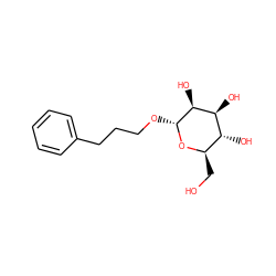 OC[C@H]1O[C@H](OCCCc2ccccc2)[C@@H](O)[C@@H](O)[C@@H]1O ZINC000072110136