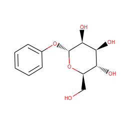 OC[C@H]1O[C@H](Oc2ccccc2)[C@@H](O)[C@@H](O)[C@@H]1O ZINC000005934041