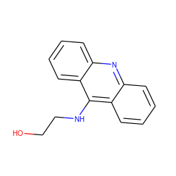 OCCNc1c2ccccc2nc2ccccc12 ZINC000004854974