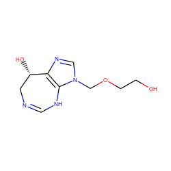 OCCOCn1cnc2c1NC=NC[C@@H]2O ZINC000005117734