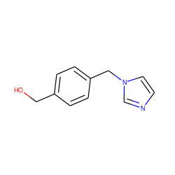 OCc1ccc(Cn2ccnc2)cc1 ZINC000012370277