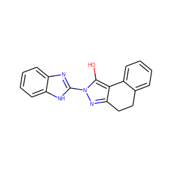 Oc1c2c(nn1-c1nc3ccccc3[nH]1)CCc1ccccc1-2 ZINC000101463417