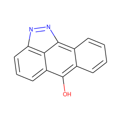 Oc1c2ccccc2c2c3c(cccc13)N=N2 ZINC000100706870