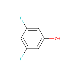 Oc1cc(F)cc(F)c1 ZINC000000406989