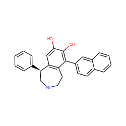 Oc1cc2c(c(-c3ccc4ccccc4c3)c1O)CCNC[C@H]2c1ccccc1 ZINC000040943041