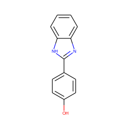 Oc1ccc(-c2nc3ccccc3[nH]2)cc1 ZINC000000038453