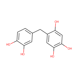 Oc1ccc(Cc2cc(O)c(O)cc2O)cc1O ZINC000142484460