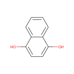 Oc1ccc(O)c2ccccc12 ZINC000000165587