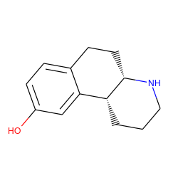 Oc1ccc2c(c1)[C@H]1CCCN[C@H]1CC2 ZINC000029558923