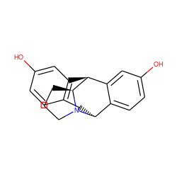 Oc1ccc2c(c1)[C@H]1c3cc(O)ccc3[C@H](C2)N2CCC[C@@H]12 ZINC000473245335