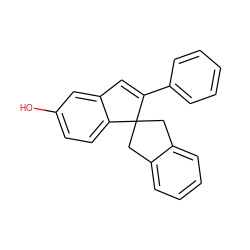 Oc1ccc2c(c1)C=C(c1ccccc1)C21Cc2ccccc2C1 ZINC000013487451