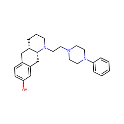 Oc1ccc2c(c1)C[C@@H]1[C@@H](CCCN1CCN1CCN(c3ccccc3)CC1)C2 ZINC000040873767