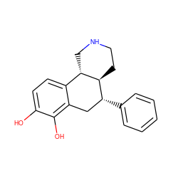 Oc1ccc2c(c1O)C[C@@H](c1ccccc1)[C@@H]1CCNC[C@@H]21 ZINC000058581107