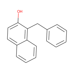 Oc1ccc2ccccc2c1Cc1ccccc1 ZINC000001727348