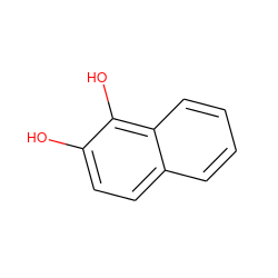 Oc1ccc2ccccc2c1O ZINC000000407059