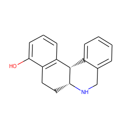 Oc1cccc2c1CC[C@H]1NCc3ccccc3[C@@H]21 ZINC000013740248