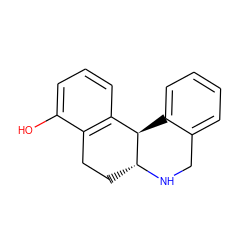 Oc1cccc2c1CC[C@H]1NCc3ccccc3[C@H]21 ZINC000013740246