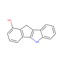 Oc1cccc2c1Cc1c-2[nH]c2ccccc12 ZINC000045393286