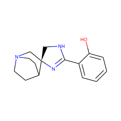 Oc1ccccc1C1=N[C@@]2(CN1)CN1CCC2CC1 ZINC000073125127