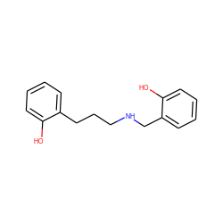 Oc1ccccc1CCCNCc1ccccc1O ZINC001772584187