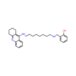 Oc1ccccc1CNCCCCCCCCNc1c2c(nc3ccccc13)CCCC2 ZINC000071295099