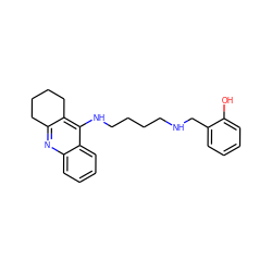 Oc1ccccc1CNCCCCNc1c2c(nc3ccccc13)CCCC2 ZINC000095562822